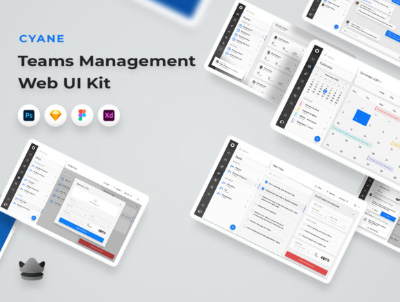 Cyane: Modern Teams Management UI Kit