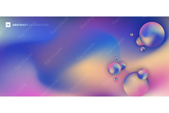 Elevating Visual Identity with Abstract 3D Circles and Fluid Shapes