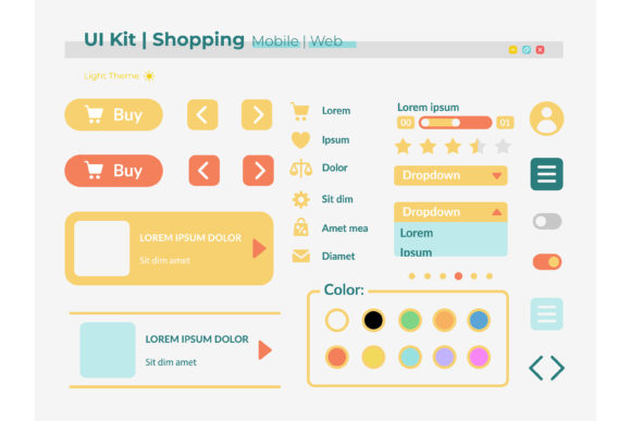 Evaluating the Shopping UI Elements Kit for Modern E-Commerce Design