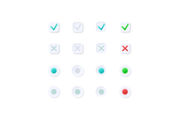 Mastering User Interface Clarity with Active and Inactive Marks UI Elements