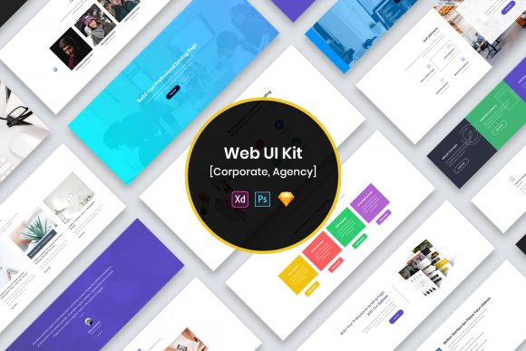 Streamlining Digital Design with the Corporate Agency Web UI Kit