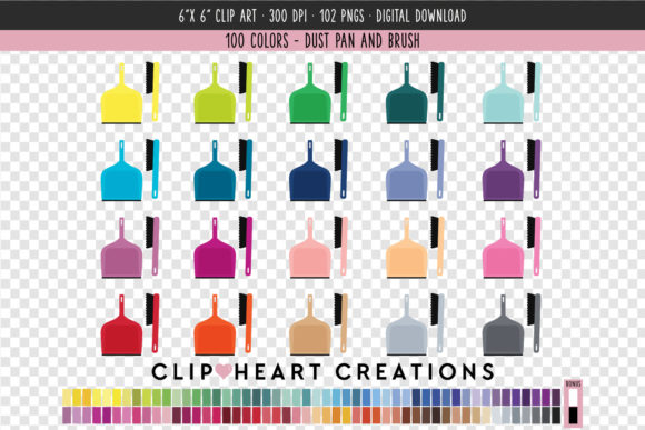 Unlocking Creative Potential: A Deep Dive into High-Resolution Dustpan Clip Art Collections