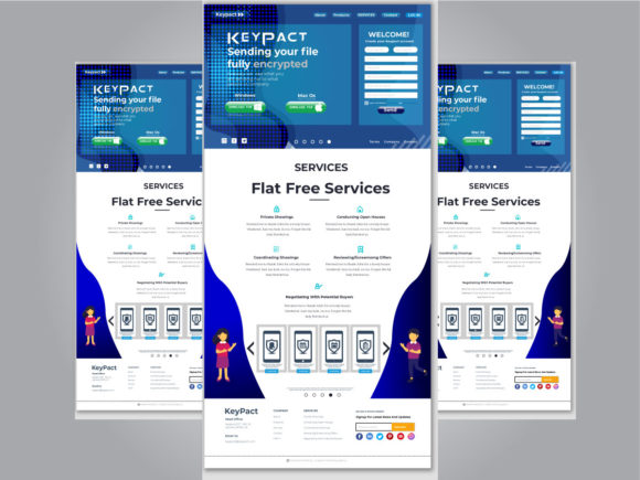 Unlocking Potential with Intelligence Web Landing Page Templates